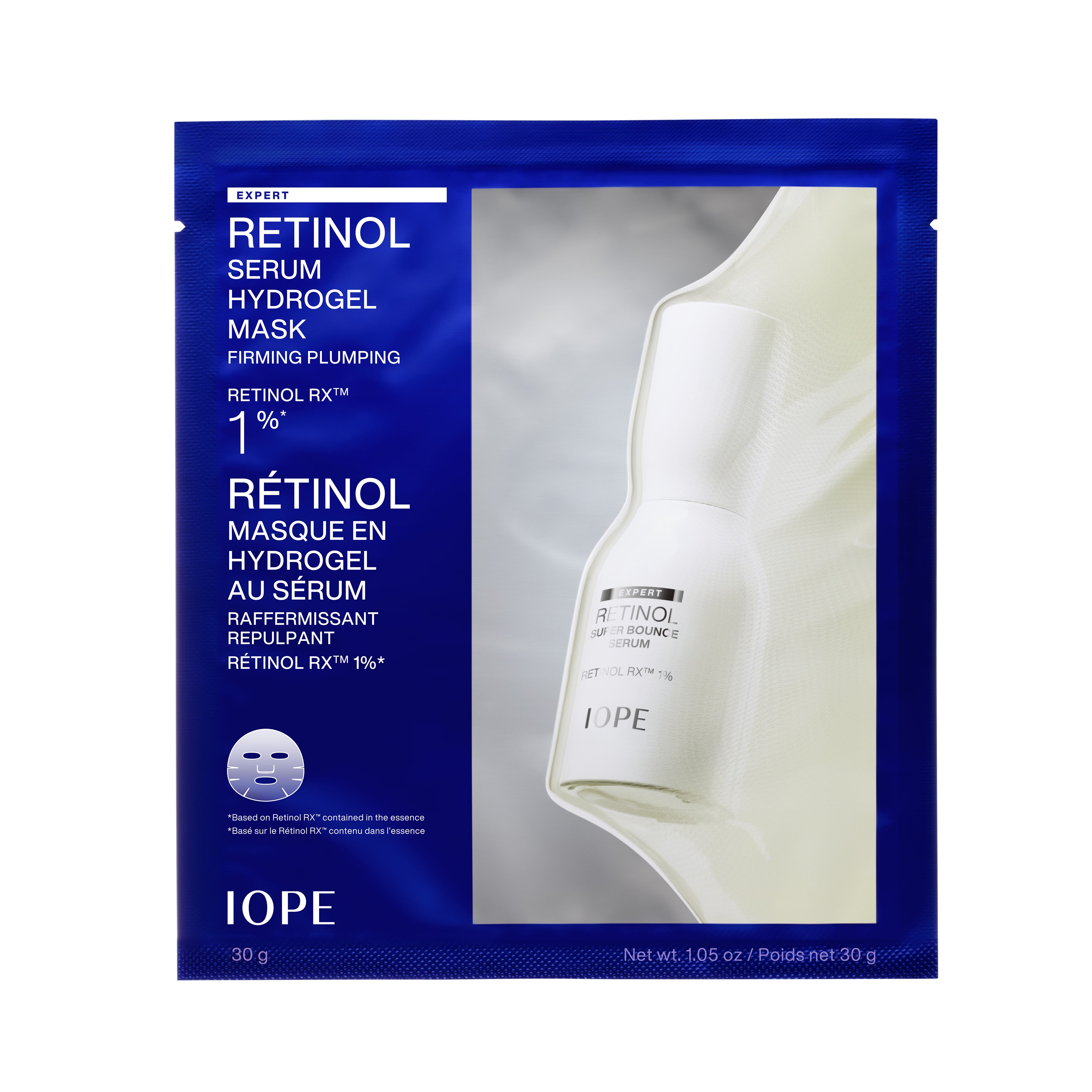EXPERT RETINOL SERUM HYDROGEL MASK | IOPE International