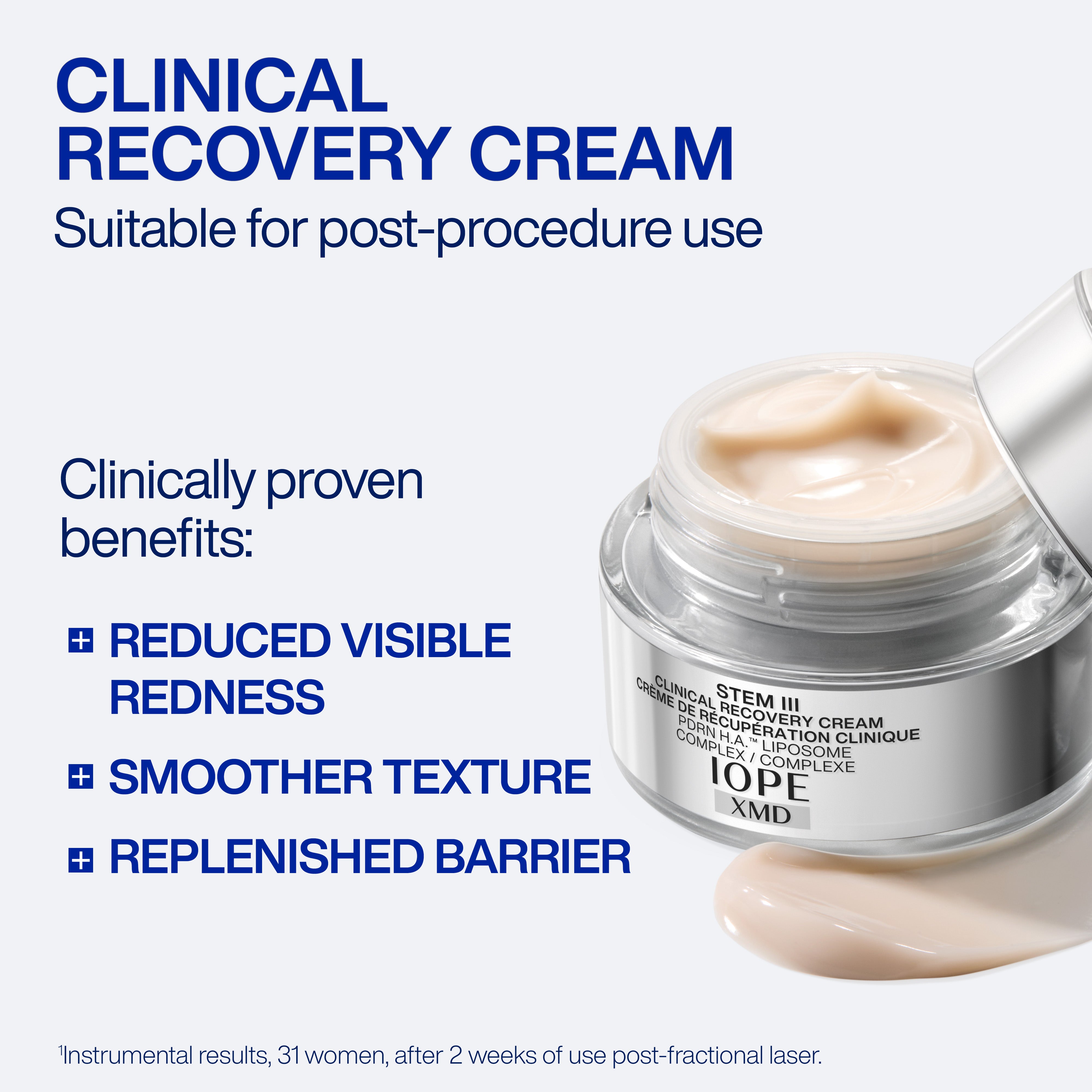 XMD STEM III CLINICAL RECOVERY CREAM