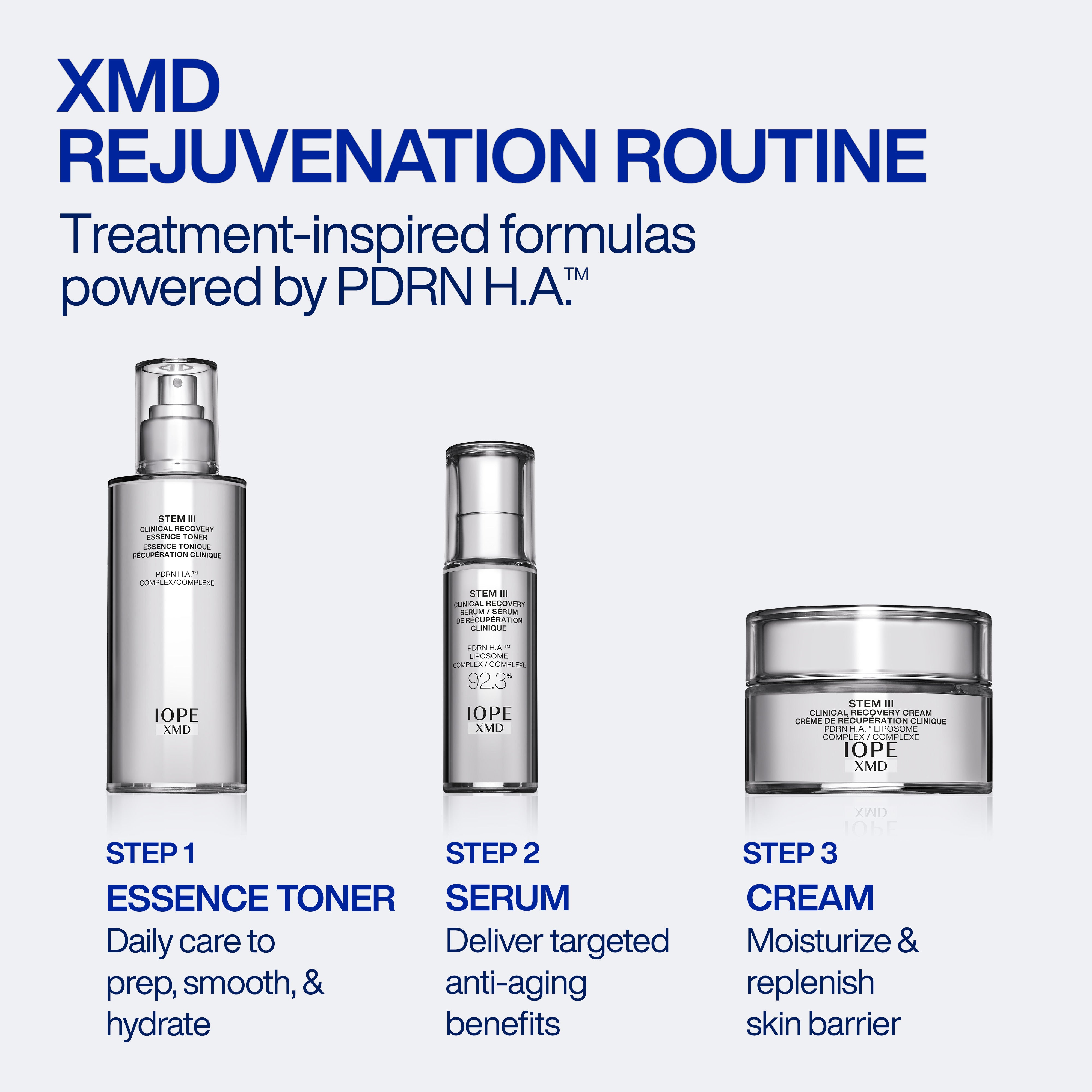 XMD STEM III CLINICAL RECOVERY ESEENCE TONER